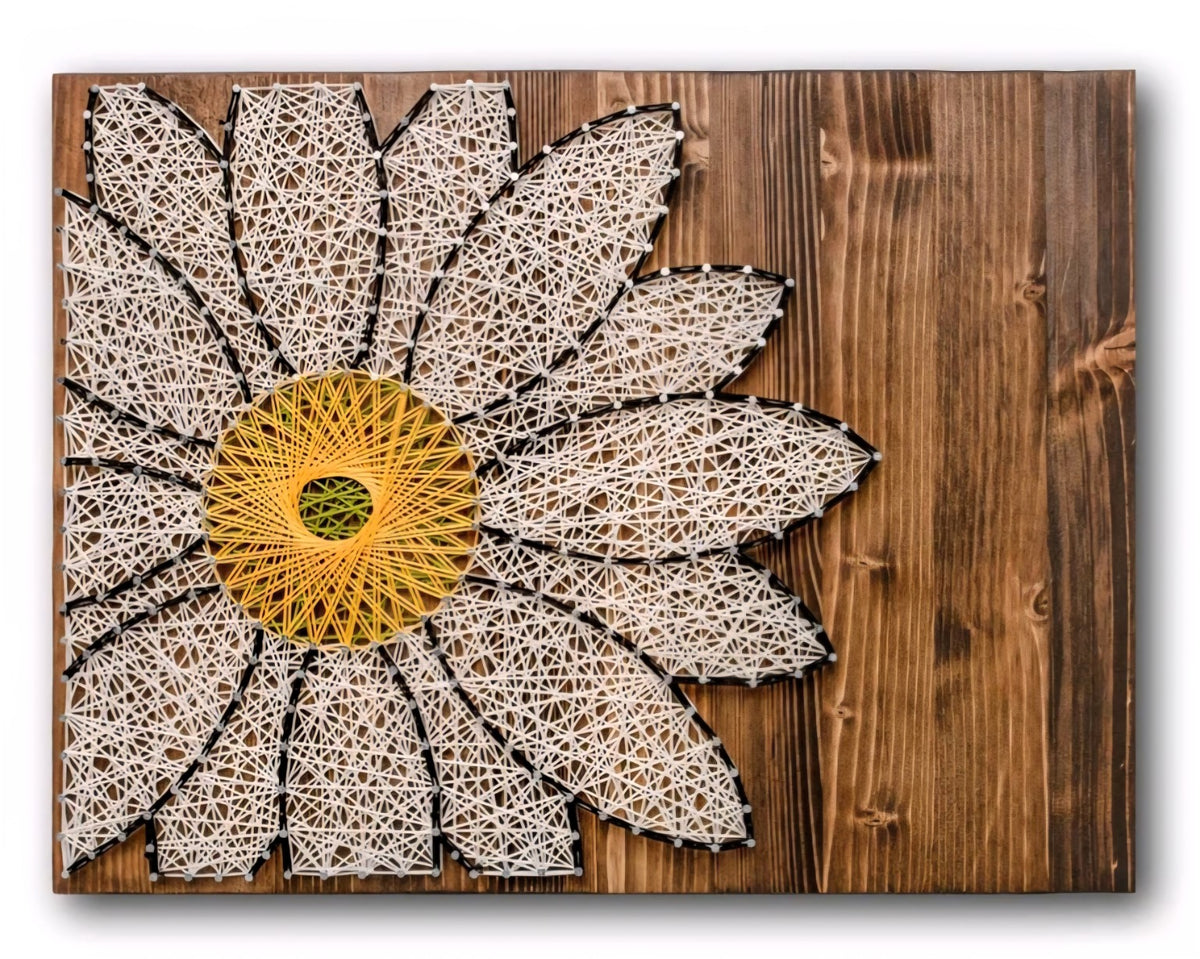 Daisy String Art Workshop design