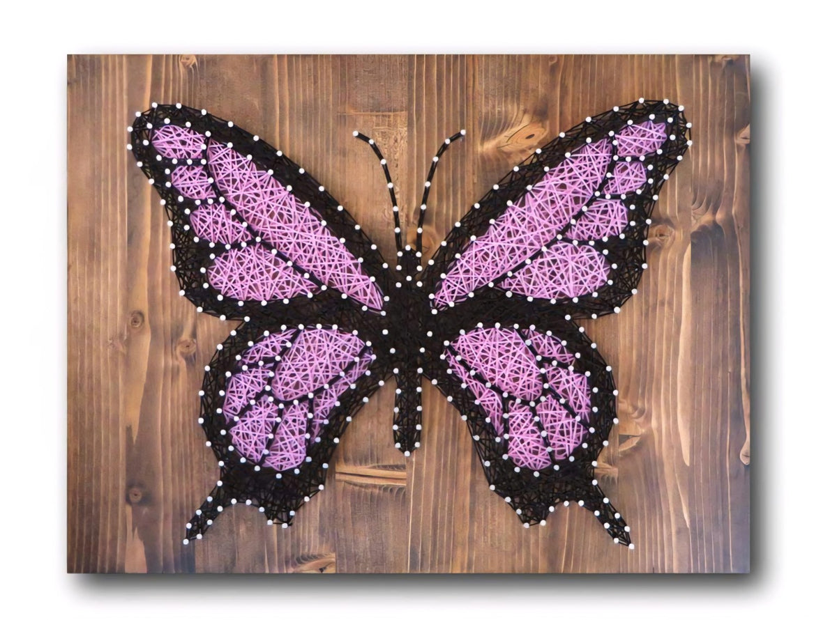 Butterfly String Art Workshop design