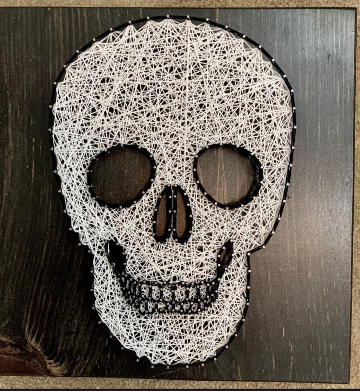 Skull String Art Workshop design