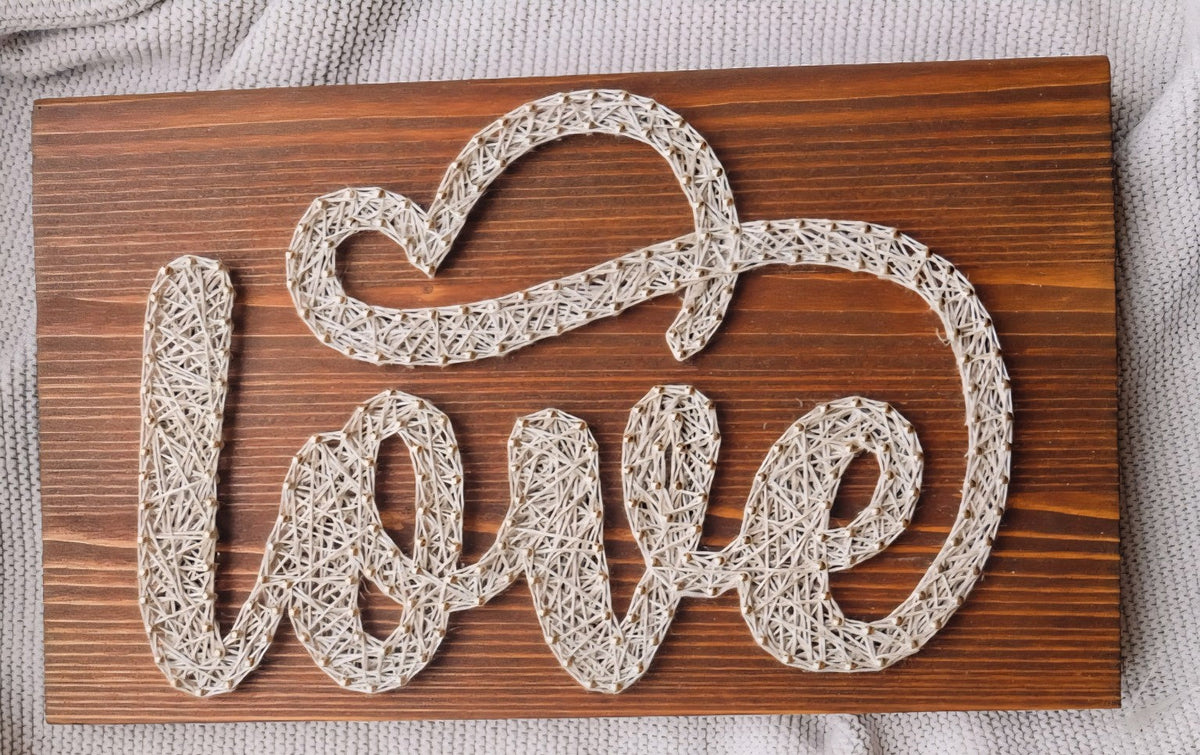 Love String Art Workshop design