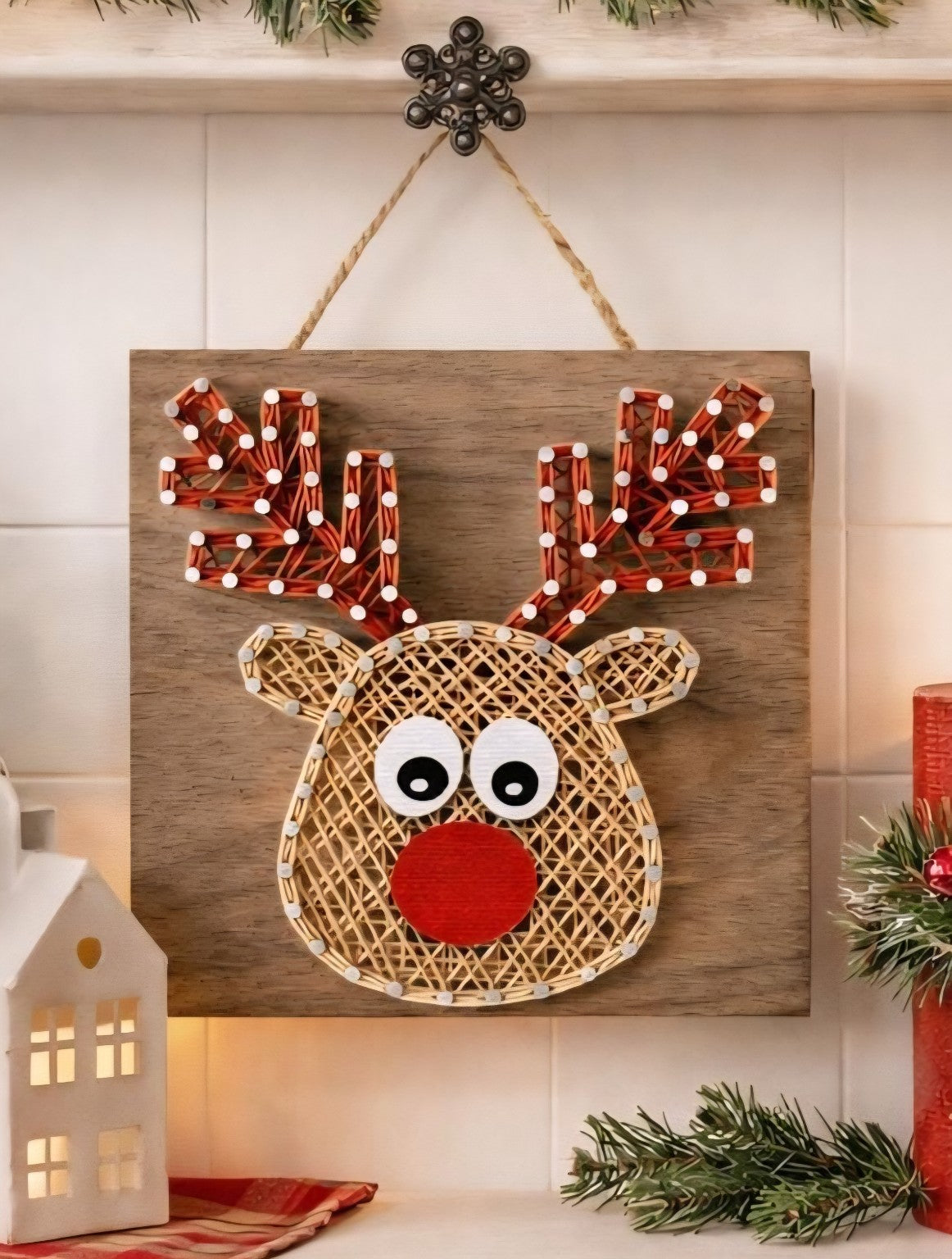 Reindeer String Art Workshop design