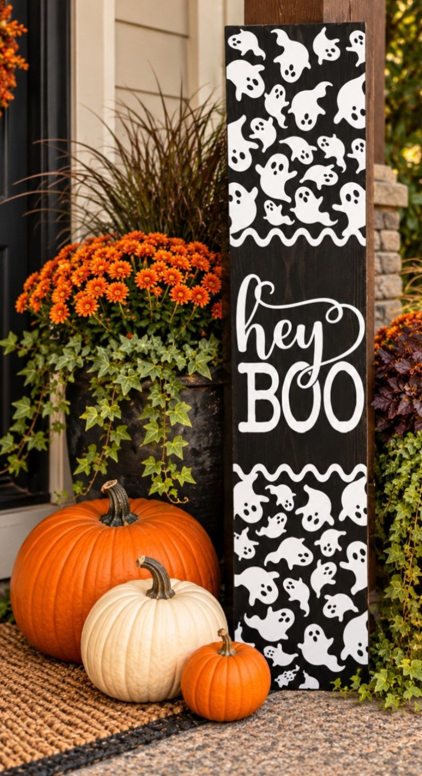Hey Boo ghost pattern