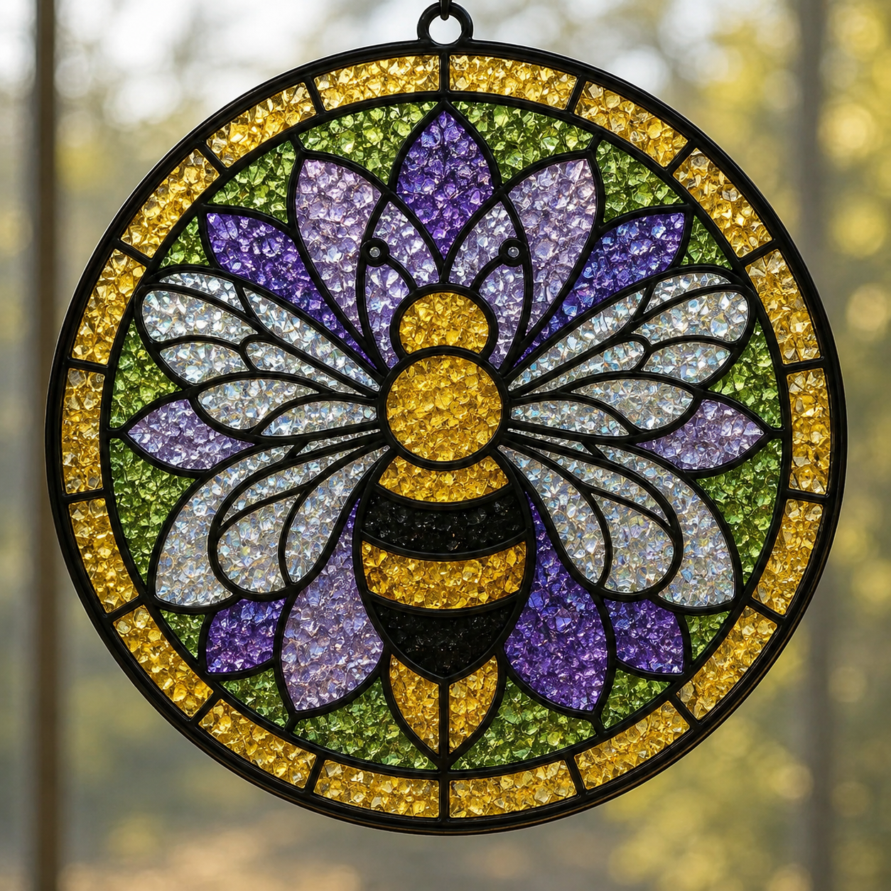 Crushed Glass Suncatcher Workshop