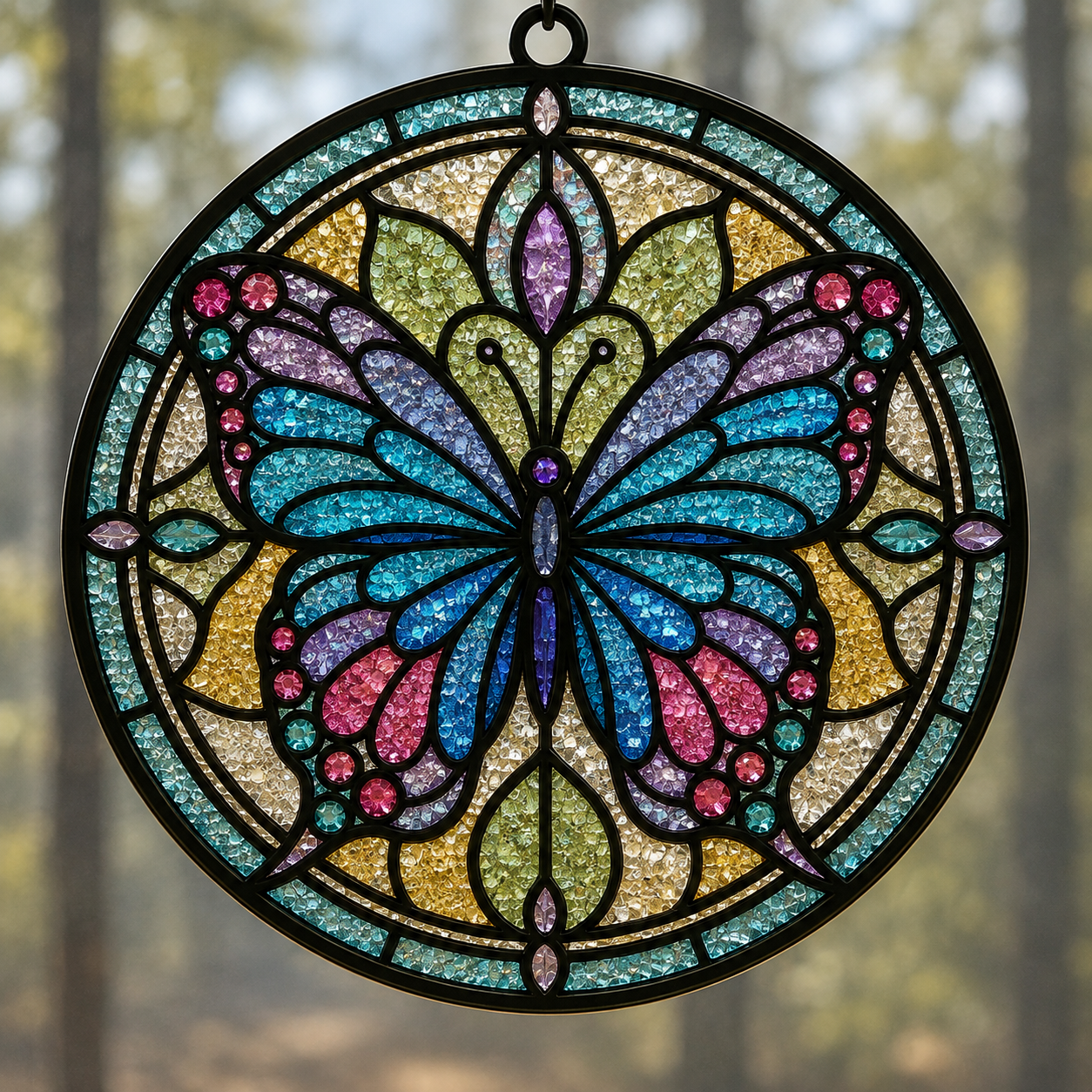 Crushed Glass Suncatcher Workshop