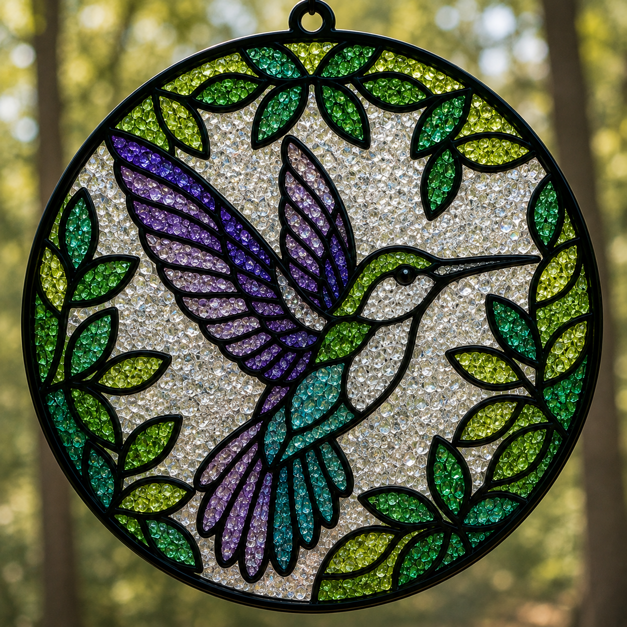 Crushed Glass Suncatcher Workshop