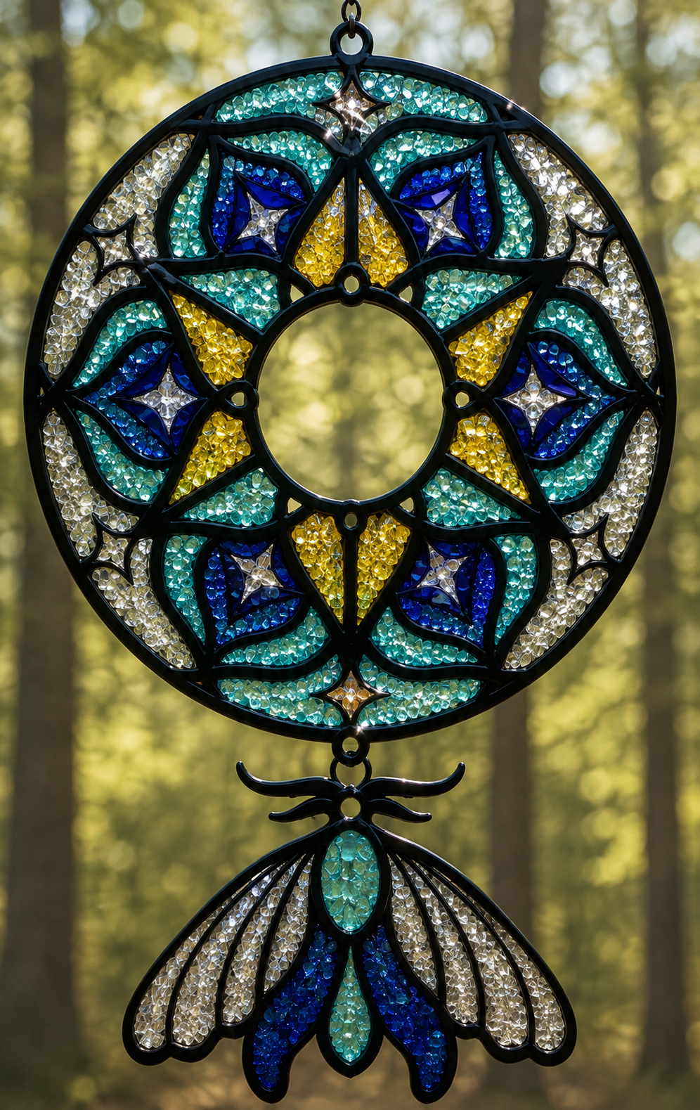 Crushed Glass Suncatcher Workshop