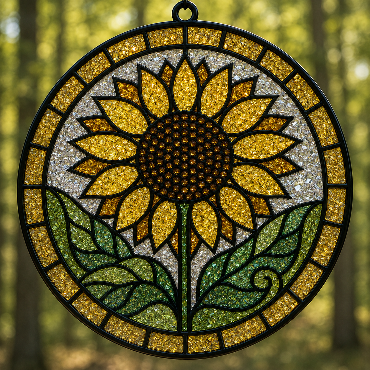 Crushed Glass Suncatcher Workshop