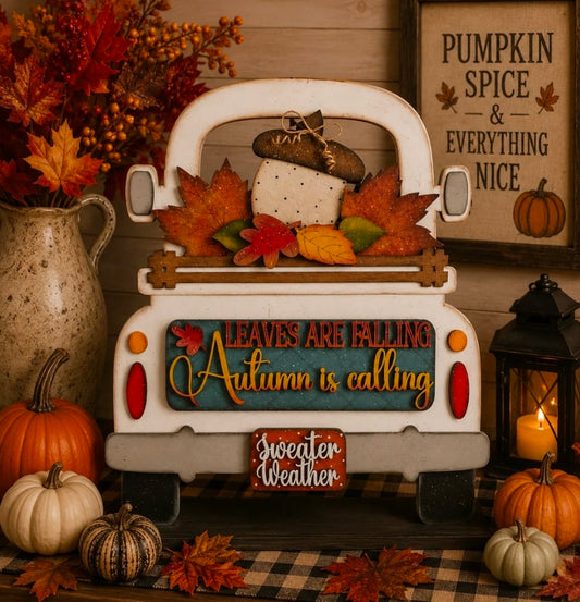 Autumn is Calling interchangeable truck set