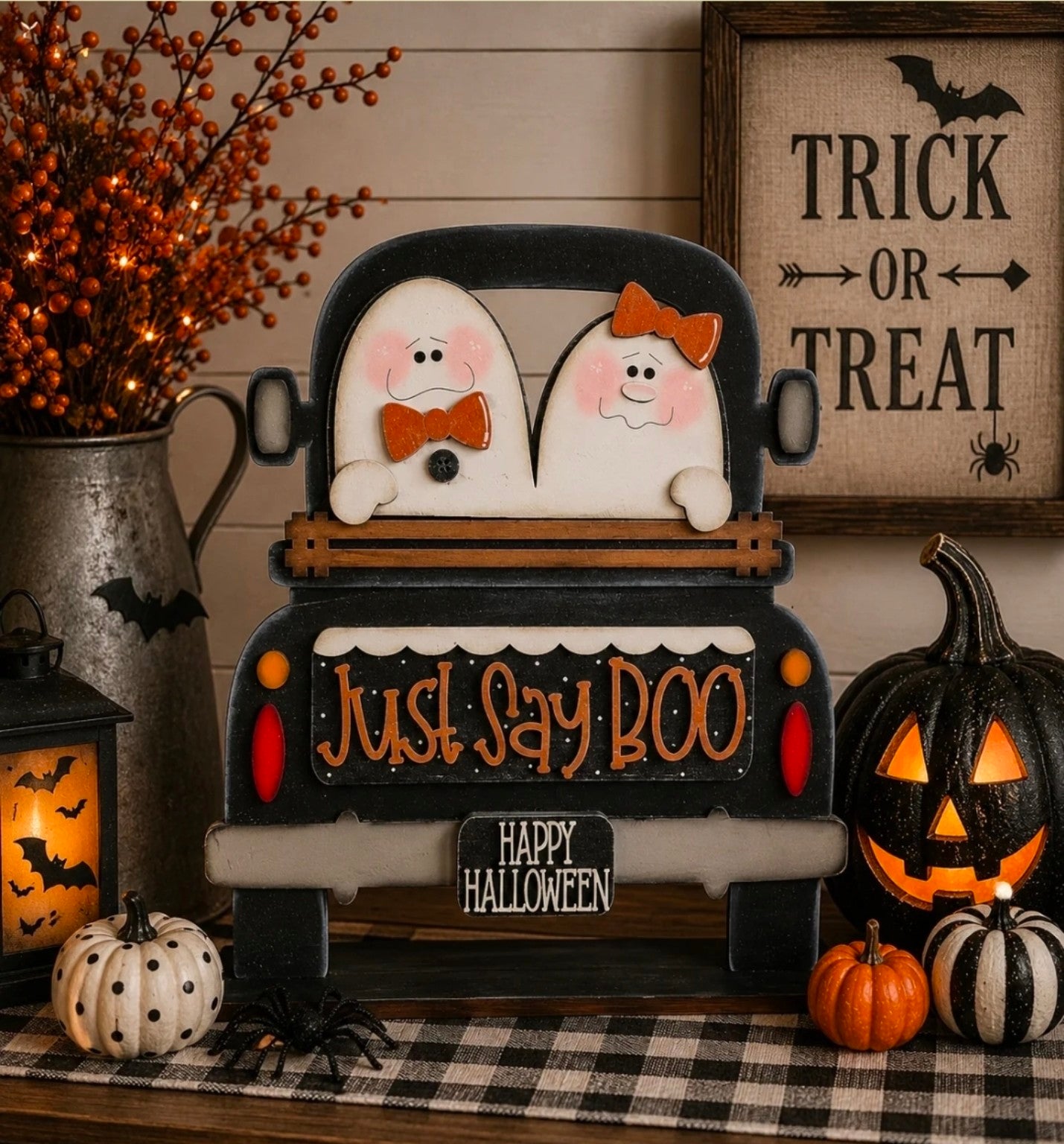 Just Say Boo ghost duo interchangeable truck set
