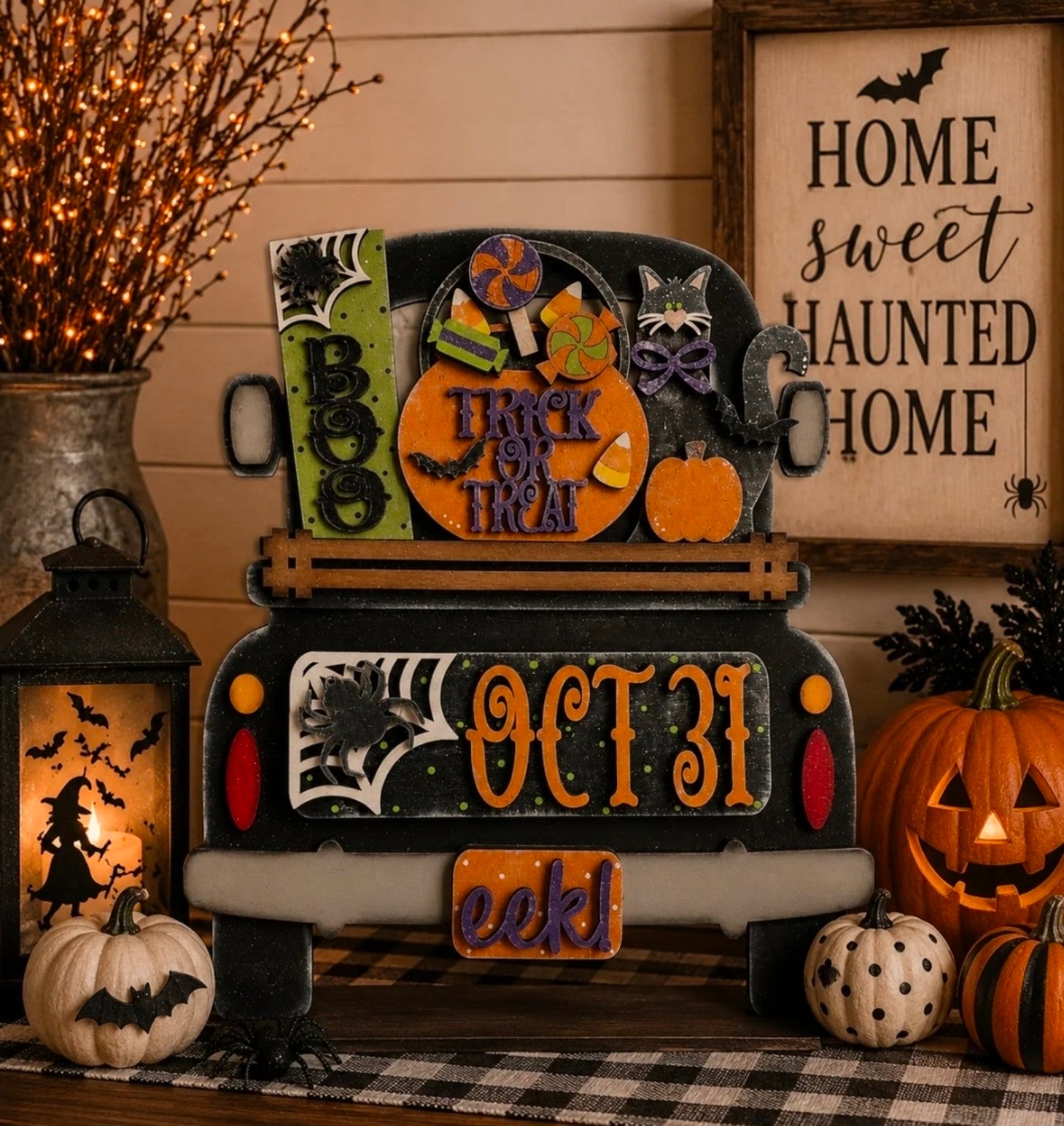 Oct 31 Halloween interchangeable truck set