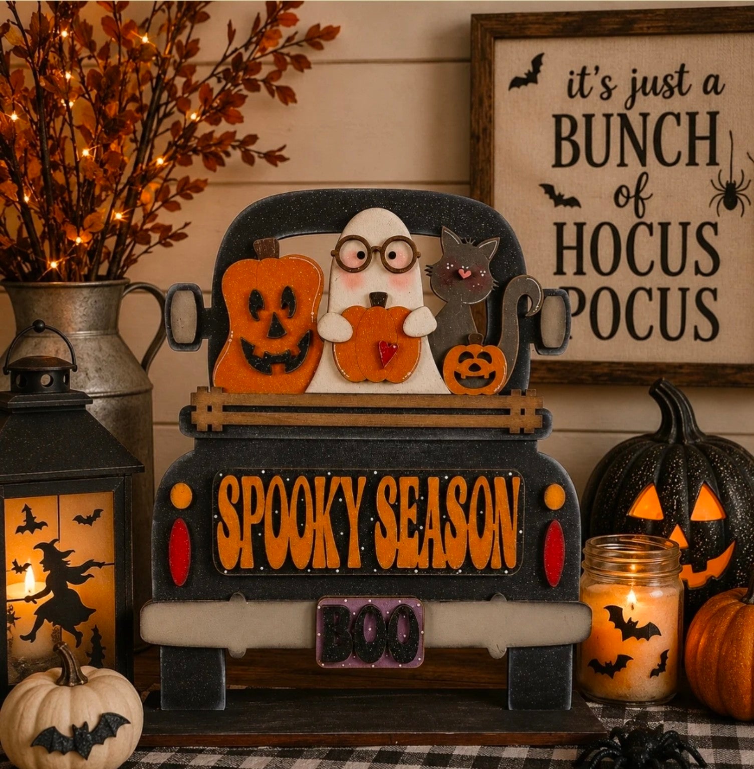 Spooky Season interchangeable truck set