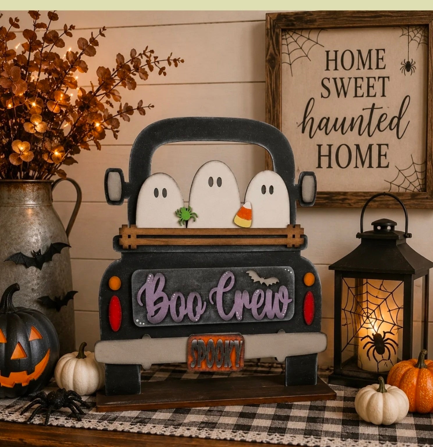 Spookytown ghost trio interchangeable truck set