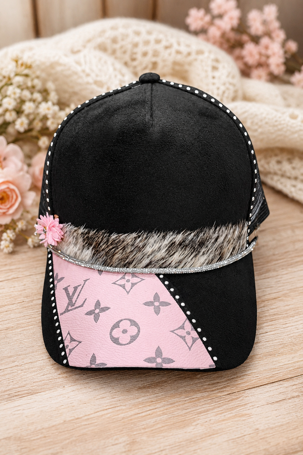 Blush and Hide Trucker Hat